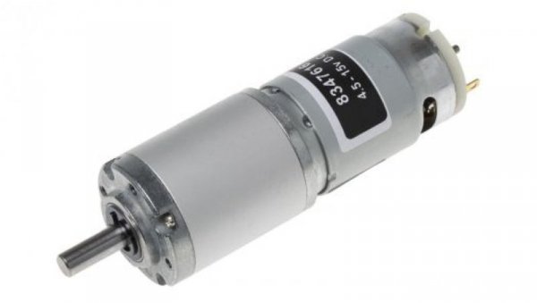 Motoreduktor DC, 900 mA, 7 W, 10 obr./min, 1,2 Nm, RS PRO