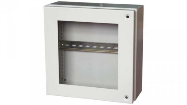 Puszka elektroinstalacyjna, 200 x 200 x 120mm, IP65, kolor Szary, materiał Stal, 0-wejściowa, RS PRO