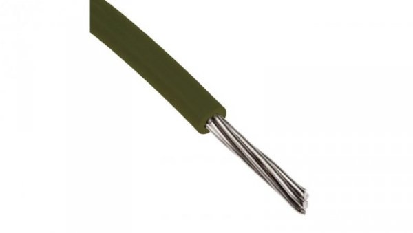Przewód jednożyłowy linkowy, Przewód instalacyjny, 0,13 mm², 7/0,16 mm, 26 AWG, MPPE, 600 V, Brązowy, dł. 100m, RS PRO
