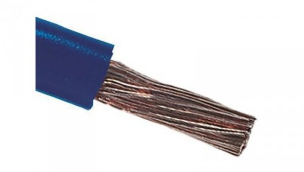 Kabel trzynormowy PCW, dł. 100m 4 mm², 41 A, 1 kV, Maks. +105C Ciemnoniebieski Zgodność z trzema normami, RS PRO
