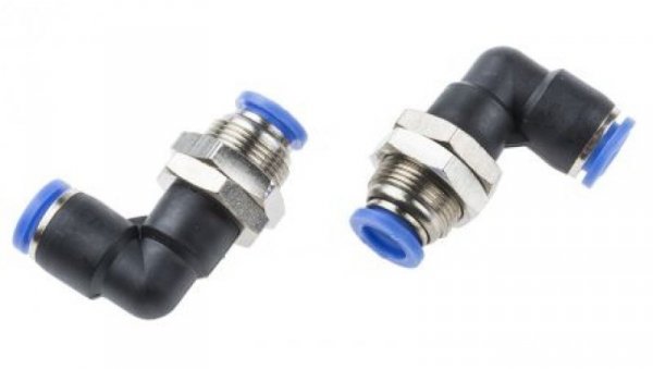 Adapter gwintowany typu rura – rura, typ: Kolanko, 10 barów