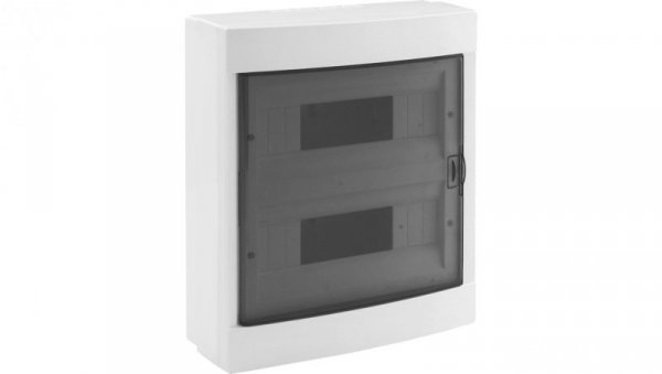 Rozdzielnica modułowa 2x12 natynkowa IP40 biała