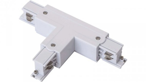 Łącznik szynoprzewodu IP20 3-fazowy biały TRACK T CONNECTOR T-L1 4W WHITE GXTR032