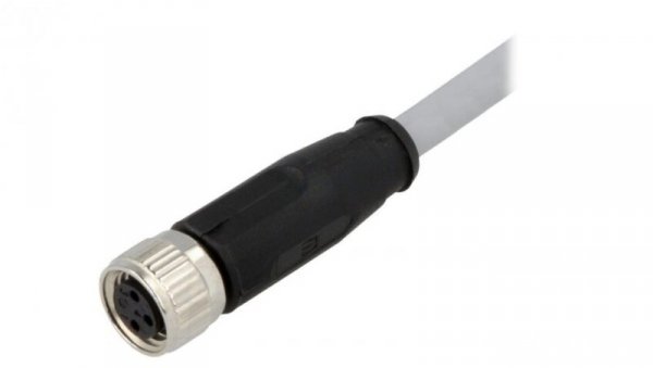 Złącze M8 żeńskie proste 5m 3pin 21348100380050