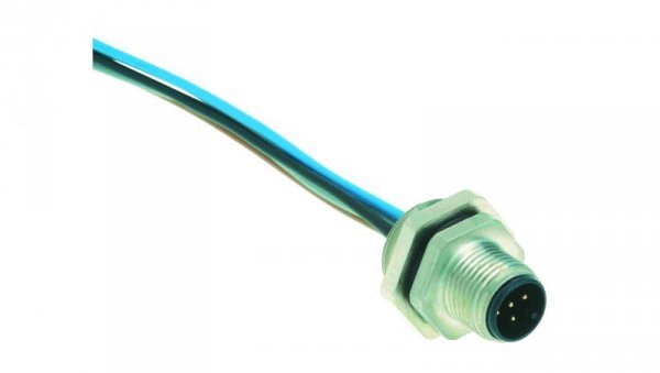 Złącze M12 męskie proste 5pin 60V 21033111501