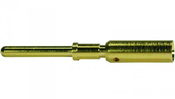 Styk M12 męski złocony 1,5mm 21011009929