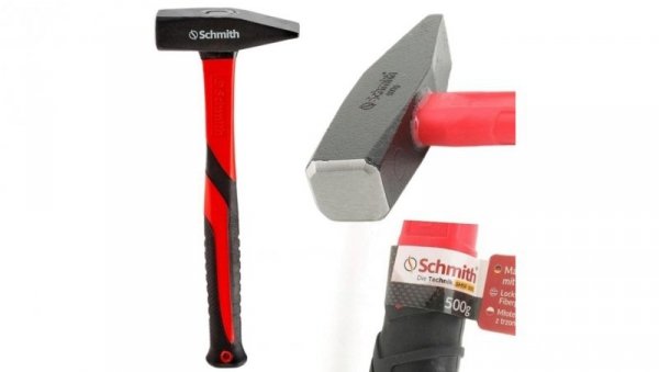 Młotek ślusarski Fiberglass 500g - Schmith