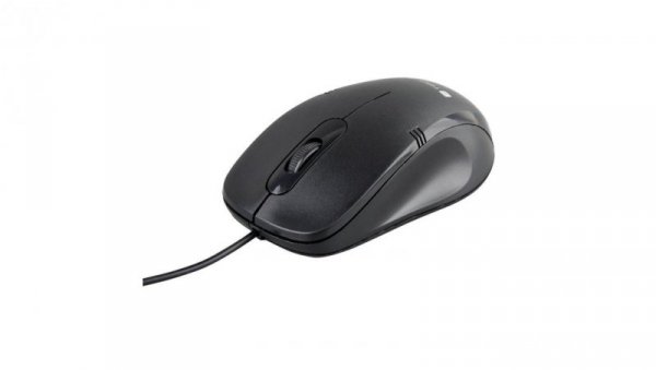 Przewodowa Mysz Optyczna USB 1000dpi Czarna Techly