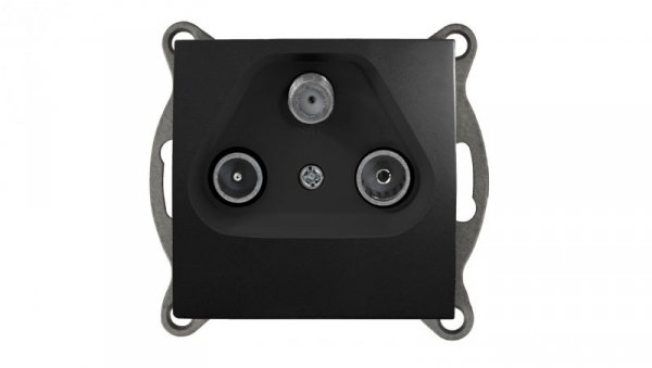 QUADRA GNIAZDO TELEWIZYJNE RTV TV SAT FM CZARNE