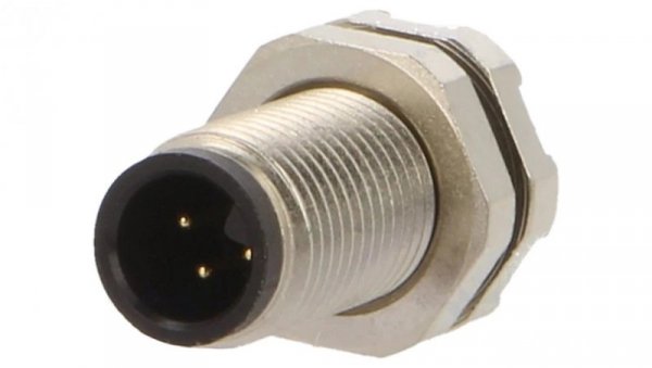 Złącze: M5 gniazdo męskie THT na PCB PIN: 3 1A proste IP67 09 3105 81 03