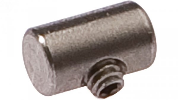 Akcesoria magnetyczne, Zacisk, Ø3,6mm dł. 6, metal Stały ogranicznik do regulacji czujników 3,6/4 okrągły, AM000111