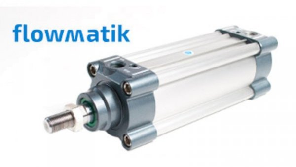 Siłownik Pneumatyczny z jednostronnym tłoczyskiem ISO15552. Średnica tłoka 125mm skok 200mm D125x200, FMS125.0200.00