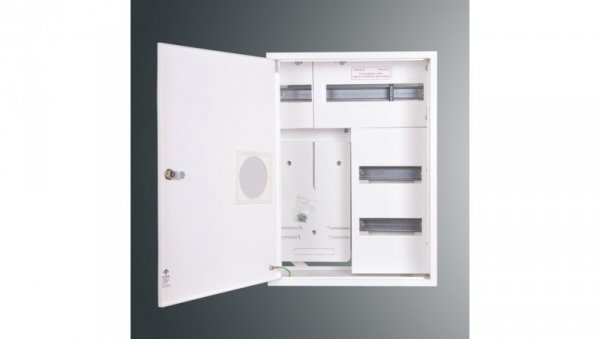 Rozdzielnica n/t licznikowa RZ 7NN P O T3F + 36S PŁYTKA 577x423x135 z okienkiem IP30 RAL 9003