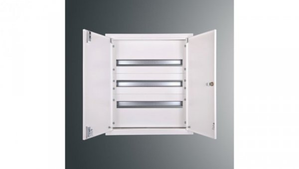 Rozdzielnica p/t modułowa RW 28NN 3 x 24S 577x503x200 szyna TSH35 zamek patent.9081 IP30 RAL9003