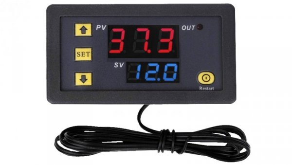 TERMOSTAT ELEKTRONICZNY REGULATOR TEMPERATURY 24V