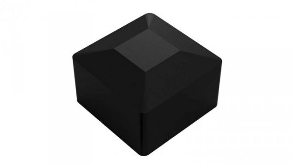Zaślepka profilu montażowego (K-27-CZ) czarna 40x40 - K-27-CZ