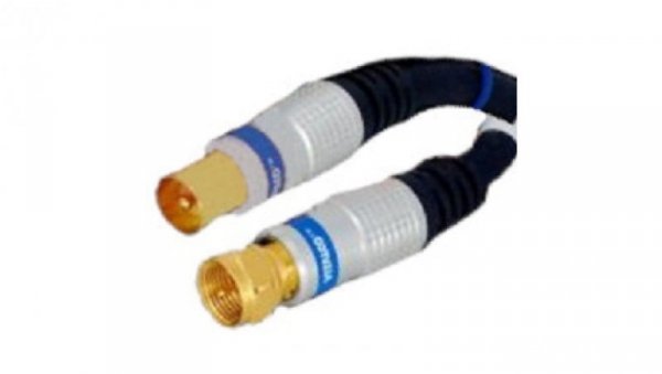VITALCO AK60 Kabel antenowy SAT TV F (wtyk) / IEC (wtyk) 1,5m