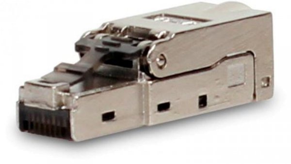 Wtyk modularny beznarzędziowy RJ45 kat. 6A FTP, 8P8C (GF-RJ45-6AFTP-MB) GETFORT