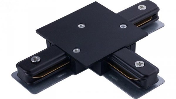 ŁĄCZNIK T WPUSZCZANY CZARNY PROFILE RECESSED T-CONNECTOR BLACK 8835 Nowodvorski