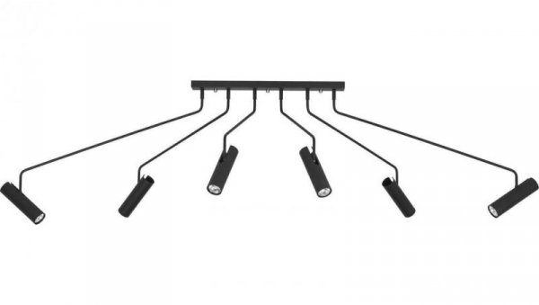 LAMPA SUFITOWA EYE SUPER BLACK 6505 Nowodvorski