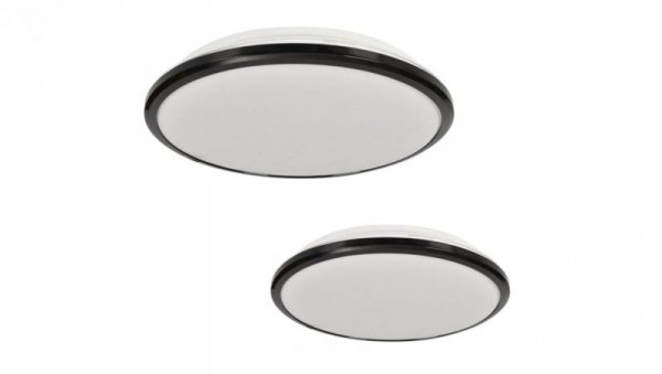 Plafon TERMA BLACK 18W LED IP44 Ø280 mm ML6402 Milagro