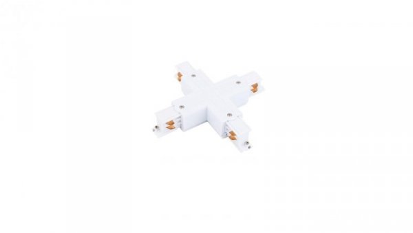 ŁĄCZNIK KRZYżOWY BIAŁY CTLS POWER X CONNECTOR WHITE 8701 Nowodvorski