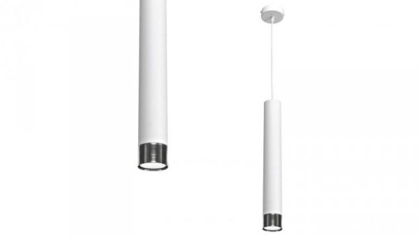 Lampa wisząca DANI WHITE/CHROME 1xGU10 MLP6227 Milagro