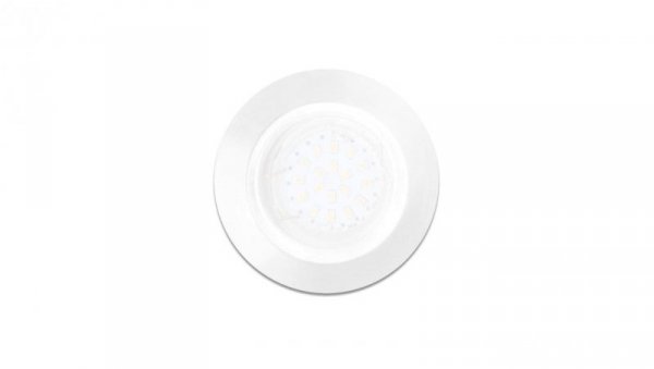 OCZKA OKRĄGŁE GU10 1X5W LED BIAŁE EKZ2556 Milagro
