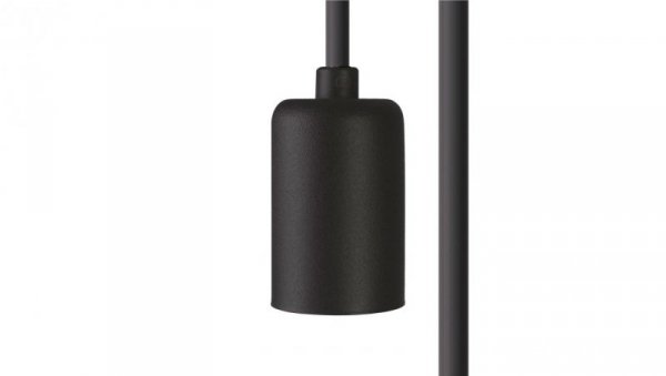 Przewód z oprawką czarny 700cm CAMELEON CABLE E27 7M BLACK 8663 Nowodvorski