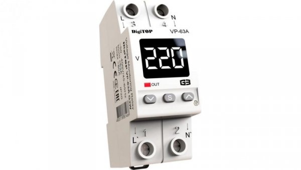 Przekaźnik napięciowy DigiTOP VP-63A G3W