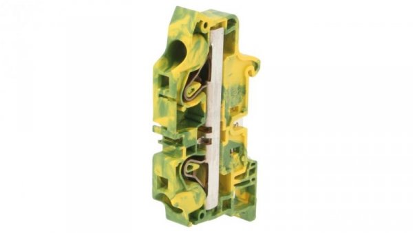 Złączka szynowa SNK 0,5÷10mm2 tory 1 zaciski 2 żółto-zielony 1SNK710150R0000 (ZK10-PE)