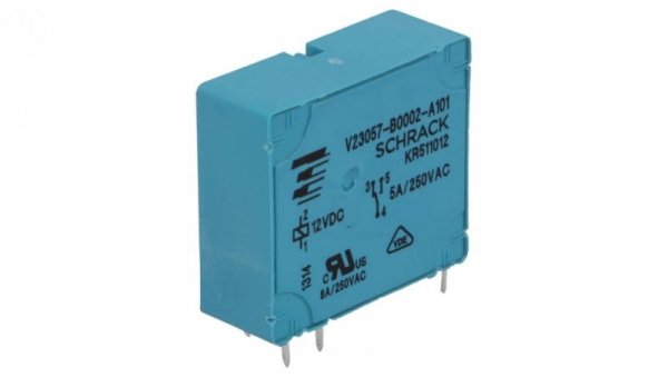 Przekaźnik elektromagnetyczny SPDT 12VDC 5A 250VAC 6-1393215-7