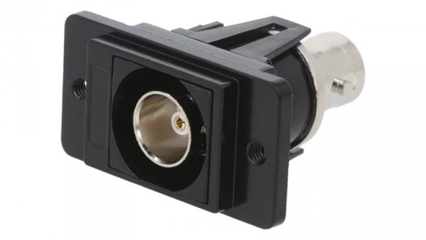 Łącznik BNC gniazdo z obu stron 75 czarny DUALSLIM 29mm CP30738MB3
