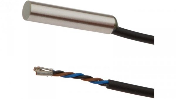 IB06E056, czujnik indukcyjny, Ø6,5mm 30long, Flush, Sn: 1,5, 5V DC, PNP NO, Przewód 0,35m PVC, IP67