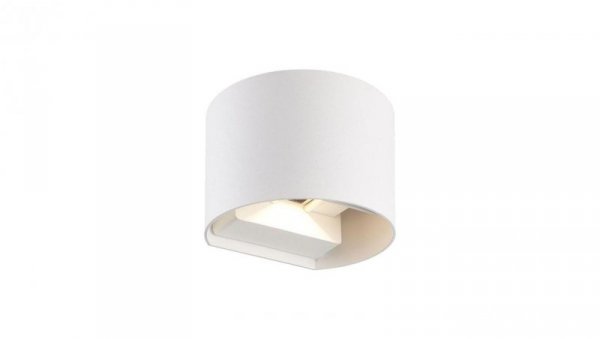 LED line LITE Kinkiet zewnętrzny LED aluminium 2x3W 3000K IP54 biały CILINDER 3 lata gwar.