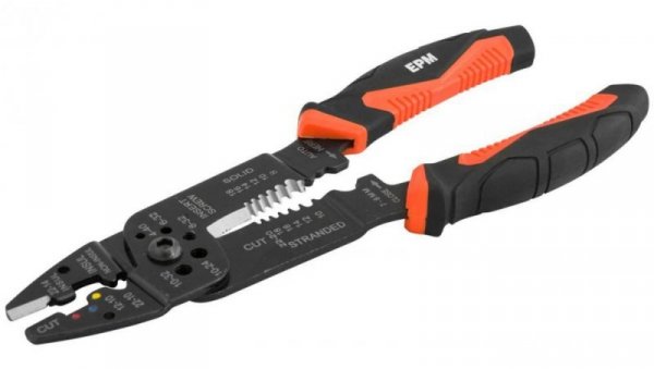 SZCZYPCE ZACISKANIA KONEKTORÓW 4W1 215MM INDUSTRIAL GRADE