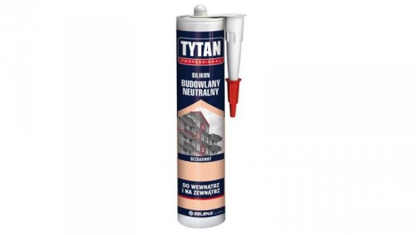 SILIKON NEUTRALNY BUDOWLANY TYTAN 280ML BRĄZOWY