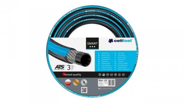 WĄŻ. ZBROJONY DO URZĄDZEŃ ZRASZAJĄCYCH 1/2 SMART 50MB