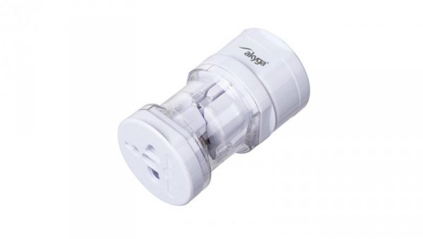 Adapter podróżny AC Akyga AK-AD-61 worldwide biały
