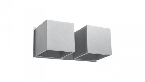 Kinkiet QUAD 2 szary