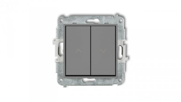 ICON Mechanizm łącznika żaluzjowego z podtrzymaniem szary mat 27IWP-88