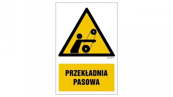 ZNAK - GF068 Przekładnia pasowa 10 x 15 cm TS - Płyta TD foto.