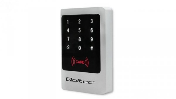 Qoltec Zamek szyfrowy MIMAS z czytnikiem RFID kod karta brelok dzwonek IP68 EM