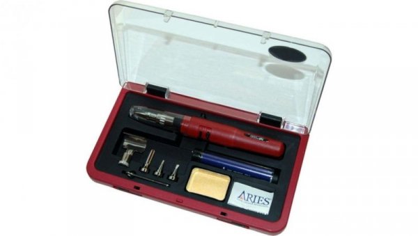 Lutownica gazowa zestaw AR-ES-640KB ARIES