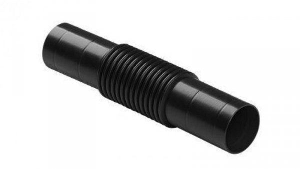 Złączka CZHF 16 bezhalogenowa czarna, łącznik rur elektroinstalacyjnych /opakowanie 100szt/