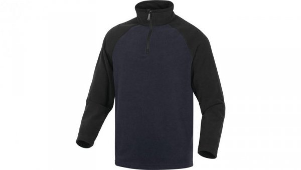 Bluza polar poliester ALMA, kolor: granatowo-czarny, rozmiar: XL / ALMAMNXG
