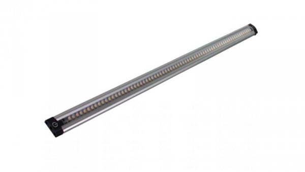 Oprawa podszafkowa TS 3W LED 250lm, 4000K, sensor dotykowy, 3-tryby świecenia, srebrna, 30cm / 10988