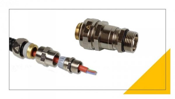 Dławik do peszla z uszczelką do kabla 4-9,5mm Anaconda typ FCC DN 16 IP65 M20x1,5 712.717.4 /1szt./