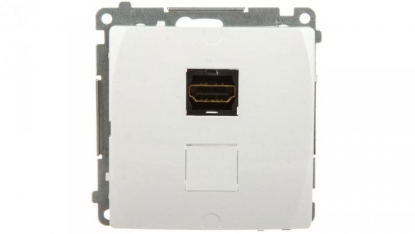 Simon Basic Gniazdo HDMI białe BMGHDMI.01/11