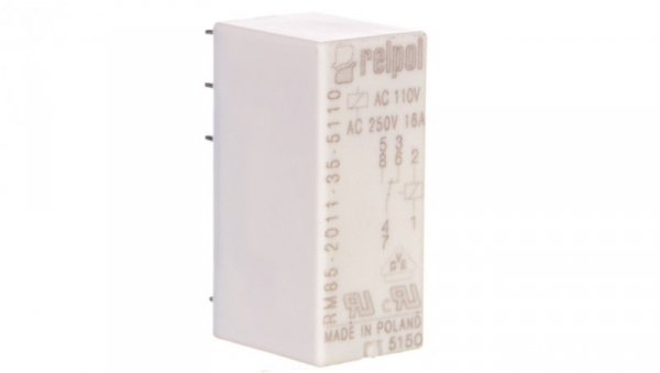 Przekaźnik miniaturowy 1P 16A 110V AC PCB RM85-2011-35-5110 604654 /20szt./